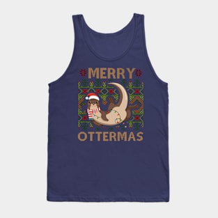 Merry Ottermas Tank Top